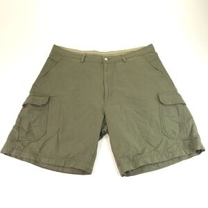REI Shorts Mens 40x10 Green Cargo Pockets Hiking‎ Outdoors Fishing